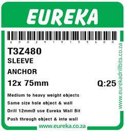 T3Z480 - Sleeve Anchor -T3Z480_Label_T